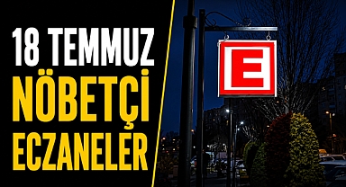 18 Temmuz Cumartesi Antalya'nın nöbetçi eczaneleri belli oldu! İlçe ilçe güncel liste yayınlandı
