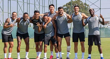 Alanyaspor'da yeni sezon mesaisi sürüyor! Burdur kampında hücum provası