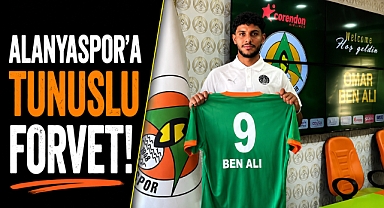 Alanyaspor’dan 4 yıllık imza! Tunuslu santrfor Omar Ben Ali’yi renklerine bağladı