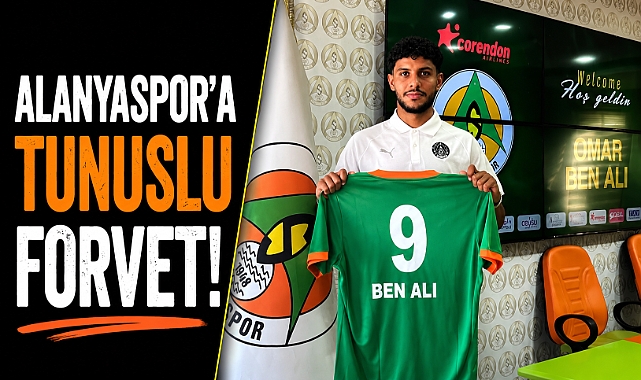 Alanyaspor'dan 4 yıllık imza! Tunuslu santrfor Omar Ben Ali'yi renklerine bağladı