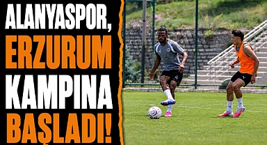 Alanyaspor Erzurum kampına start verdi! Hazırlıklar tam gaz sürüyor