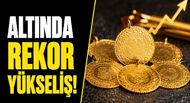 Altında rekor yükseliş! Gram ve çeyrek altın haftaya zirvede başladı