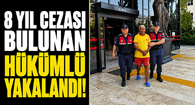 Antalya Alanya'da jandarmadan nokta operasyon! 8 yıl 4 ay hapis cezası bulunan hükümlü yakalandı