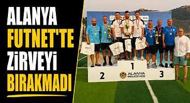 Antalya Alanya FUTNET'te zirve yine değişmedi! Ev sahibi ekipten çifte şampiyonluk