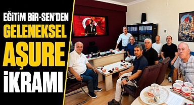 Antalya’da birlik ve beraberlik sofrası! Eğitim çalışanlarına aşure ikramı