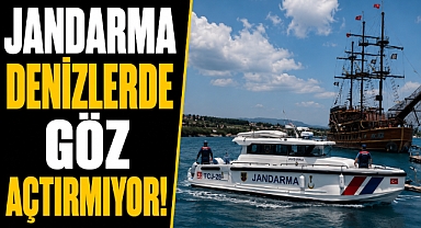Antalya'da denizlerde sıkı jandarma denetimi! Tur tekneleri ve koylar tek tek kontrol edildi