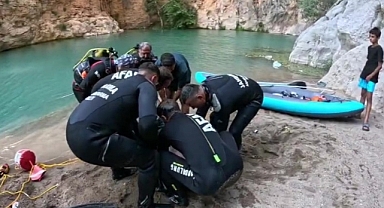 Antalya'da Kapuz Kanyonu'nda acı son! Serinlemek için girdiği suda hayatını kaybetti
