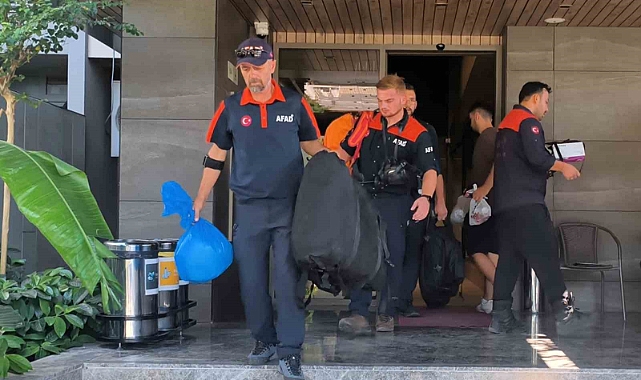 Antalya'da otel odasında şüpheli ölüm! AFAD kimyasal madde alarmıyla harekete geçti
