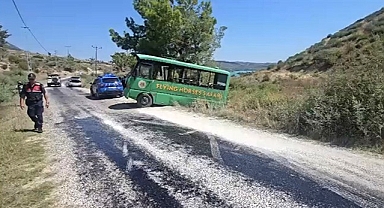Antalya'da safari aracı kaza yaptı! Eriyen asfalt felakete neden oldu