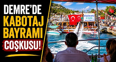Antalya Demre'de Kabotaj Bayramı coşkusu! Vali Şahin'den denizcilik vurgusu