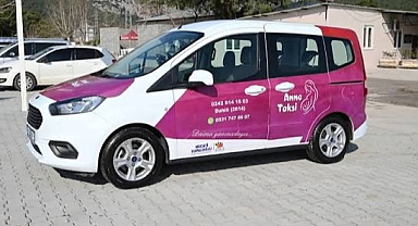 Antalya Kemer’de anne adaylarına büyük kolaylık! Ücretsiz taksi doğumdan sonra da yanlarında