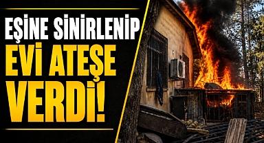Antalya Kepez'de Uzaklaştırma kararı sonrası ortalık karıştı! Evini ateşe vermeye kalkıştı!