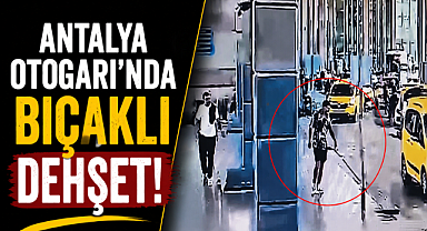 Antalya Otogarı'nda bıçaklı dehşet! 2 güvenlik görevlisi yaralandı