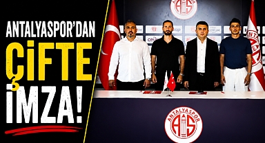 Antalyaspor’dan çifte imza! İki yıldızla 2 yıllık yeni sözleşme