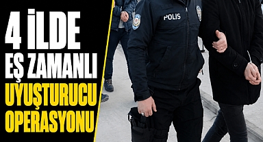 Bakan Akın Gürlek duyurdu: 6 ay takip edilmişler! 4 ilde eş zamanlı uyuşturucu operasyonu: 382 kişi gözaltında