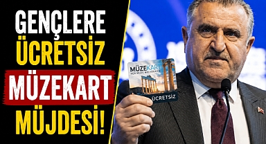 Bakan Osman Aşkın Bak'tan gençlere ücretsiz müzekart müjdesi