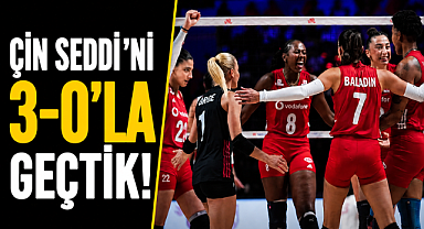 Çin'e set vermedik! Filenin Sultanları Milletler Ligi'nde finale yükseldi