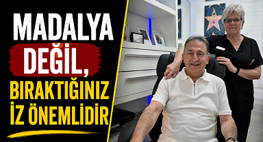 Dr. İsmail Baloğlu: Madalya değil, geride bıraktığınız iz önemlidir