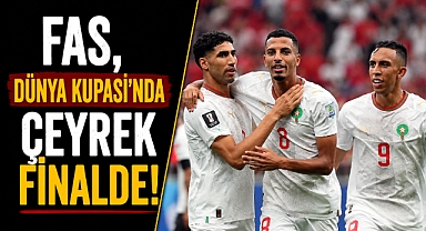 Fas tarih yazmaya devam ediyor! Kanada’yı 3 golle yıkıp çeyrek finale çıktı