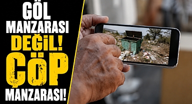 Göl manzarası değil, çöp manzarası! Profesörden çarpıcı tepki: 'hayvanları örnek alın'