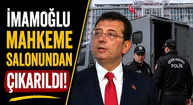 İBB davasında gergin anlar! Ekrem İmamoğlu ile mahkeme başkanı arasında tartışma! Salondan çıkartıldı!