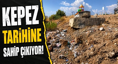 Kepez'de tarihi miras için harekete geçildi! Tarihi kuyuların çevresi temizlendi