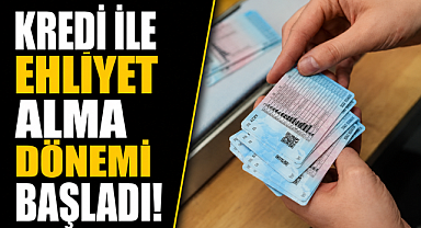 Kredi ile ehliyet alma dönemi resmen başladı! Tüm kurslarda geçerli