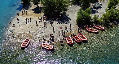 Manavgat'ın saklı cenneti Beşkonak ziyaretçi akınına uğruyor! Doğa ve macera bir arada