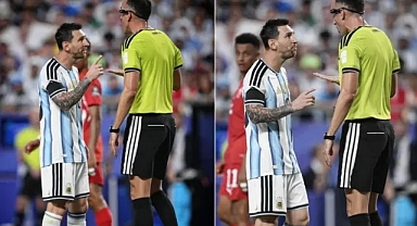Messi, Portekizli hakeme ayar verdi! 'Benimle saygılı konuş' çıkışı gündem oldu