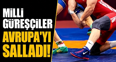 Milli güreşçiler Avrupa'yı salladı! Türkiye şampiyonayı 11 madalyayla tamamladı