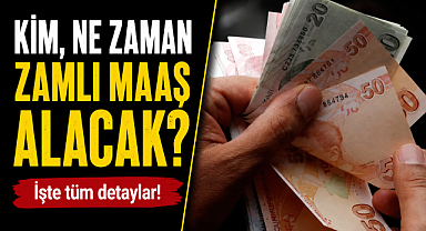 Milyonların beklediği takvim belli oldu! Kim, ne zaman zamlı maaş alacak?