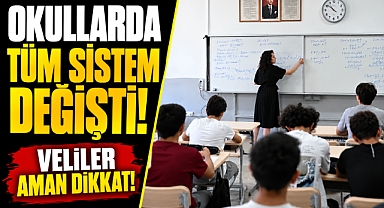 Okullarda yeni dönem başlıyor! MEB kuralları baştan aşağı değiştirdi