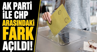 Son seçim anketinde dikkat çeken tablo! AK Parti ile CHP arasındaki fark açıldı