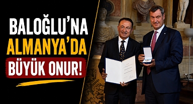 Türk doktor İsmail Baloğlu’na Almanya’da büyük onur! Bavyera’nın en prestijli nişanını aldı