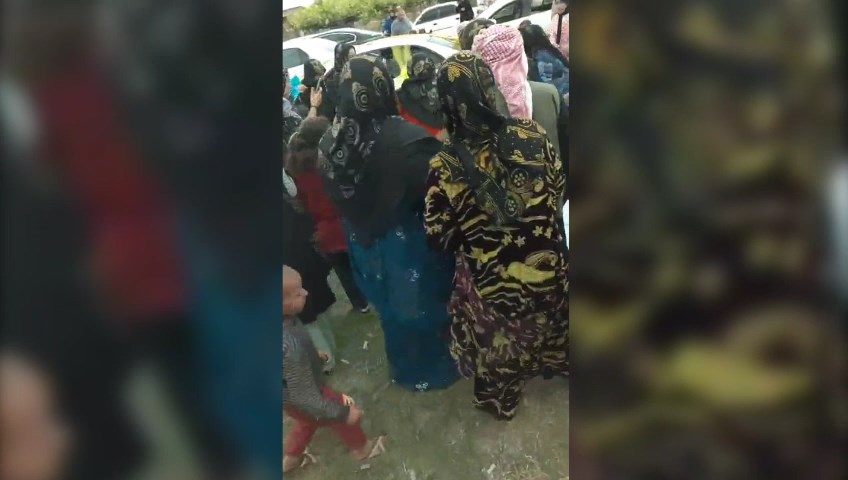 Gelinin duvağını toplarken maganda kurşunuyla vuruldu, olay anı kamerada