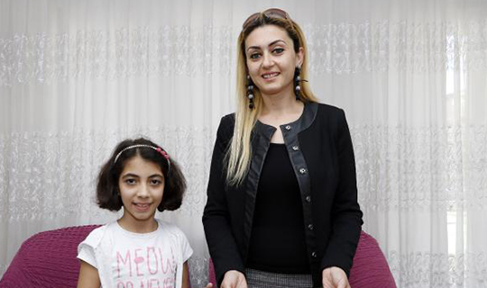 10 yaşındaki Irmak'tan örnek dvranış