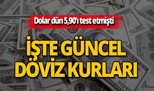 14 Haziran 2019 Döviz kurlarında son durum