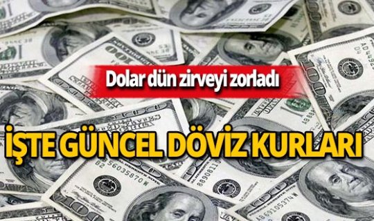 16 Ekim 2019 Döviz kurlarında son durum