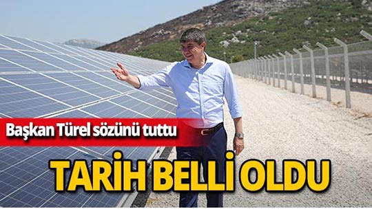 11 bin 594 adet güneş panelinin montajı tamamlandı, tarih belli oldu!