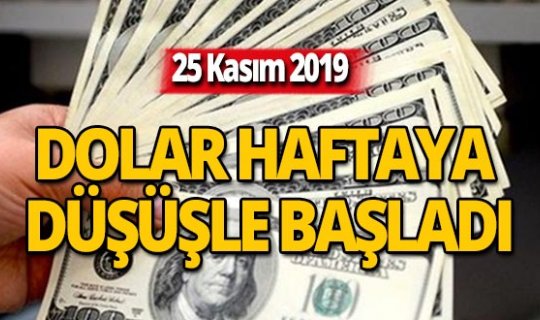 25 Kasım 2019 Döviz kurlarında son durum