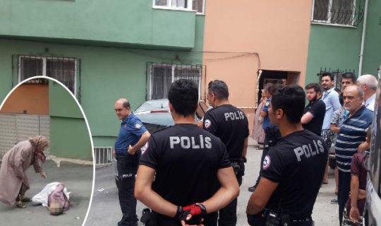 2 yaşındaki oğlunun balkondan düştüğünü görünce anne sinir kriz geçirip