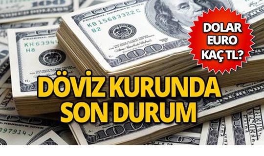 3 Ekim 2018 Döviz kurunda son durum