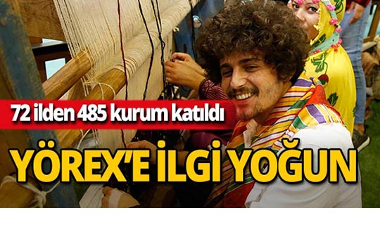 9. Yöresel Ürünler Fuarı'na 72 ilden 485 kurum ve firma katıldı