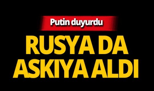 ABD'nin kararı sonrası Putin'den flaş açıklama!