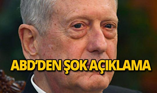 ABD Savunma Bakanı'ndan şok açıklama geldi
