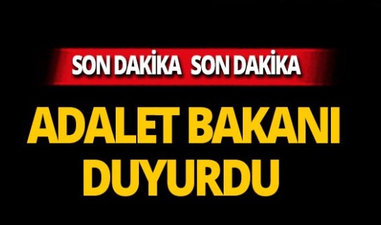 Adalet Bakanı duyurdu! Cumhurbaşkanı Erdoğan 30 Mayıs'ta açıklayacak