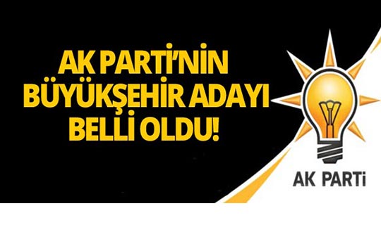 AK Parti'nin Antalya adayı belli oldu!