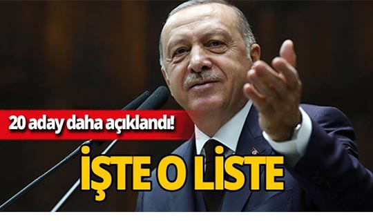 AK Parti'nin belediye başkan adayları belli oldu! İşte o isimler
