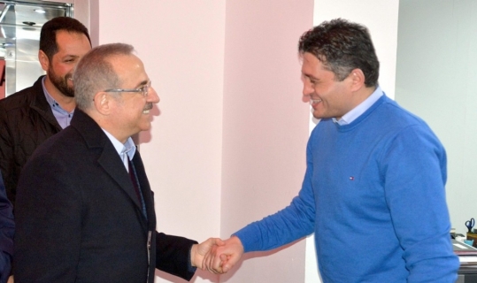 AK Partili Kerem Ali Sürekli’den Başkan Serkan Acar’a ziyaret