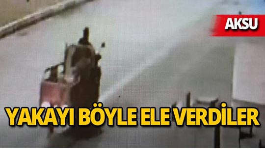 Aksu'da polisten kaçamadılar